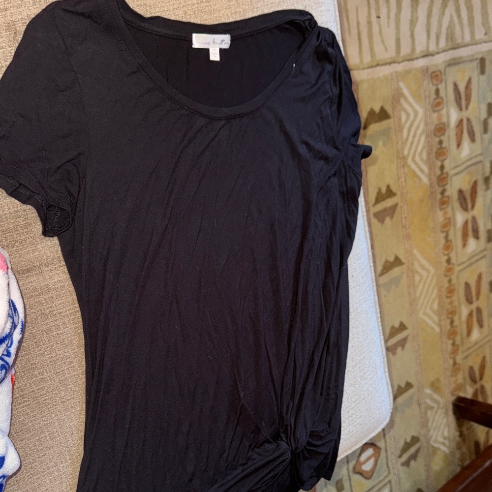 Nine Britton Black Short Sleeve Tee